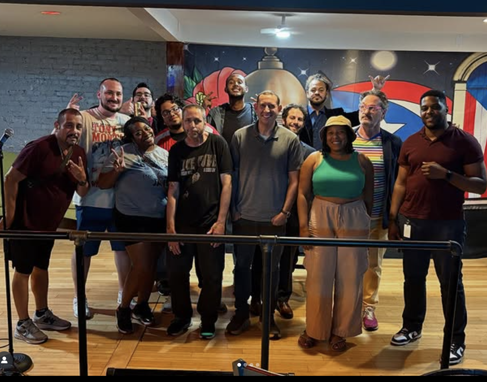 8/19/2025 Open Mic Group Photo