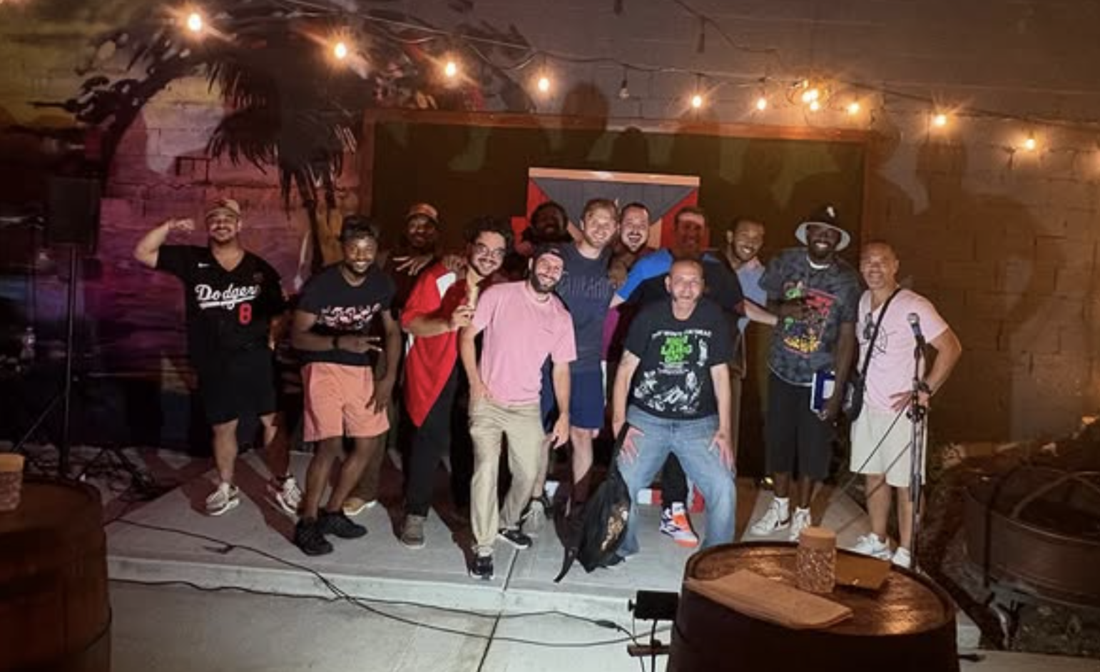 7/29/2025 Open Mic Group Photo